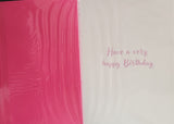 Open Female Birthday - Lilac bag