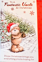 Uncle Christmas - Cute Bear Carrying Tree