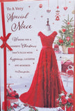 Niece Christmas - Large 8 Page Traditional Dress