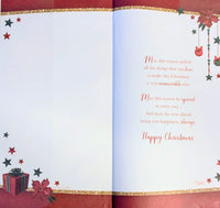 To Both Of You Christmas - Slim Traditional Fireplace