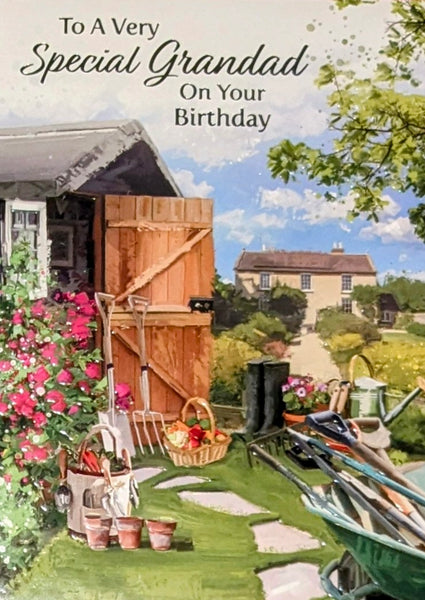 Grandad Birthday - Traditional Shed