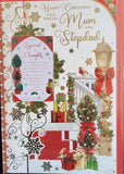 Mum & Step - Dad Christmas - Traditional Keepsake