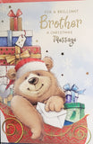 Brother Christmas - Cute Bear Sleigh