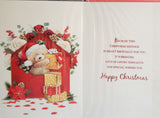 Granddaughter Christmas - Cute Bear and box