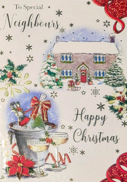 Neighbours Christmas - Traditional House & Champagne