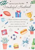 Husband Birthday - Large Sports