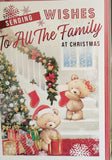 To All The Family Christmas - Cute Stairs