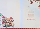 Son & Daughter In Law Christmas - Cute Bears With Gifts