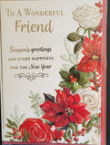 Friend Christmas - Flowers Right