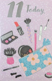 11 Girl Birthday - Make Up Lilac