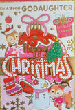 Goddaughter Christmas - Cute happy
