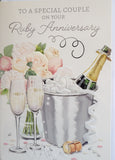 Ruby Wedding - Champagne In Bucket