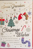 Grandson Christmas - White