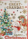 Great Grandad Christmas - Bear and Tree