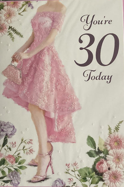 30 Birthday Female - Dress pink