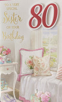Sister 80 Birthday