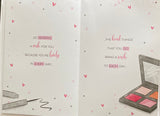 Sister - In - Law - Makeup 8 page - Cards Delights 
