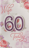 Wife 60 Birthday