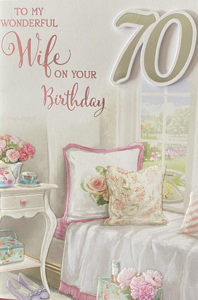Wife 70 Birthday