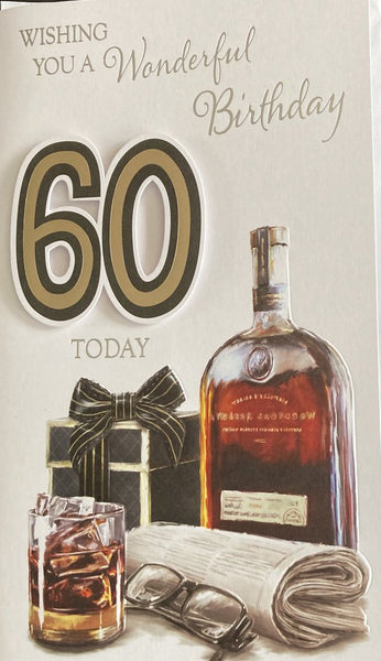 60 Birthday Male - Whiskey