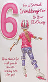 Granddaughter 6th Birthday - Cards Delights 