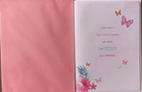Granddaughter Birthday - Large 8 Page flowers