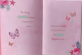 Granddaughter Birthday - Large 8 Page flowers