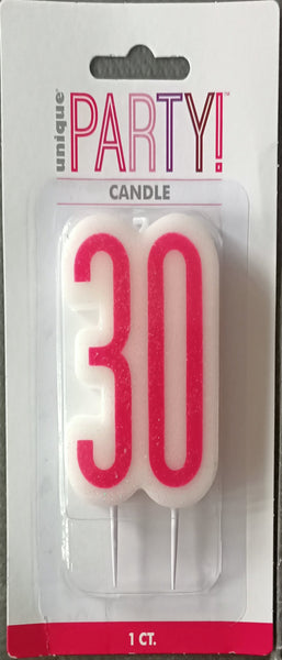 30 Pink Candle