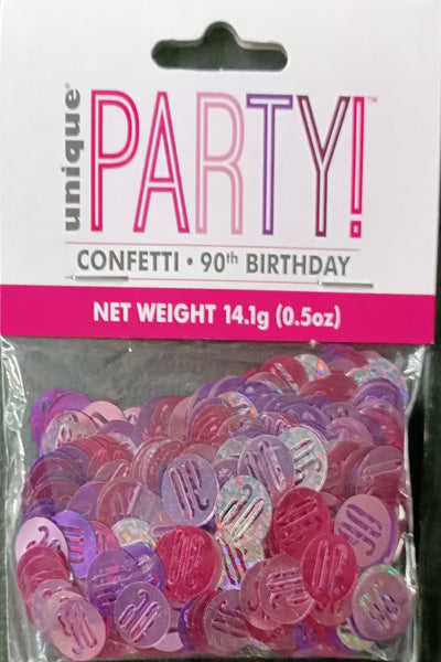 90 Pink Table Confetti