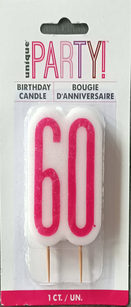 60 Pink Candle