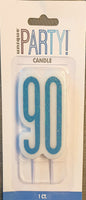 90 Blue Candle