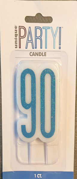 90 Blue Candle