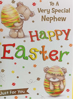 Easter Nephew - Cute teddy holding egg