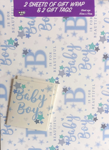 Baby Boy - Wrapping Paper