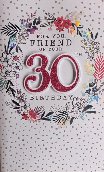 Friend 30 Birthday