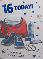 16 Boy Birthday - Gym Bag