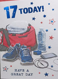 17 Boy Birthday - Gym Bag