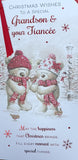 Grandson & Fiancee Christmas - Slim 2 Bears & Robins