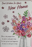 New Home - Pink Bouquet On Right