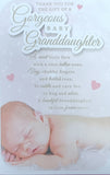 Thank you for a New Granddaughter - Baby & Words