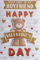 Valentines Boyfriend - Big Brown Bear