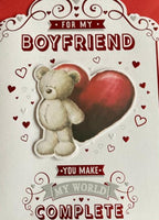 Valentines Boyfriend - Bear With Big Heart