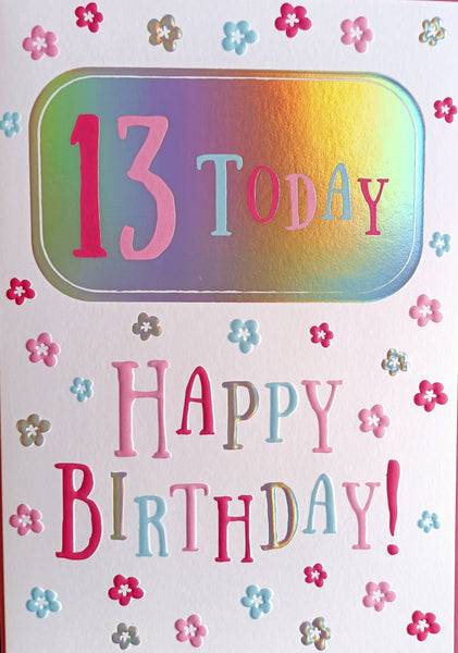 13 Girl Birthday - Pazzazle