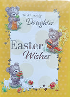 Easter Daughter - 3 Grey Bears Wishes