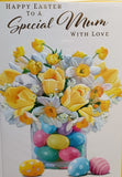 Easter mum - Flowers In Glass Vase