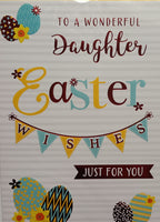 Easter Daughter - Bunting Easter Wishes