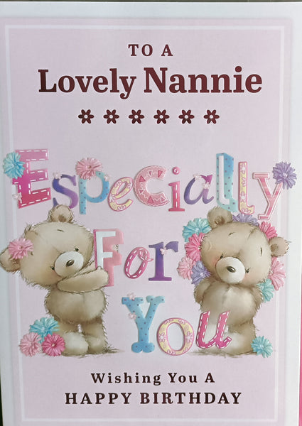 Nannie Birthday - Cute Especially For You