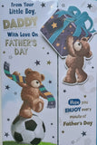 Father's Day Daddy From Little Boy - Cute Football