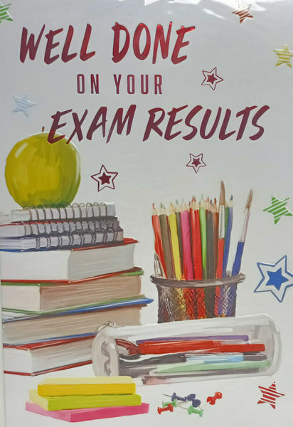 Exams - Pencil Case & Green Apple