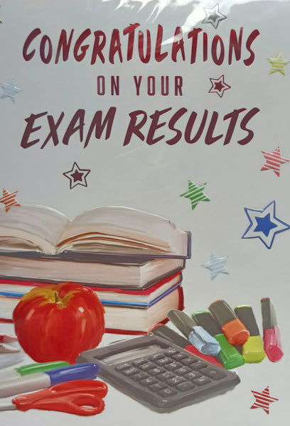 Exams - Calculator & Red Apple